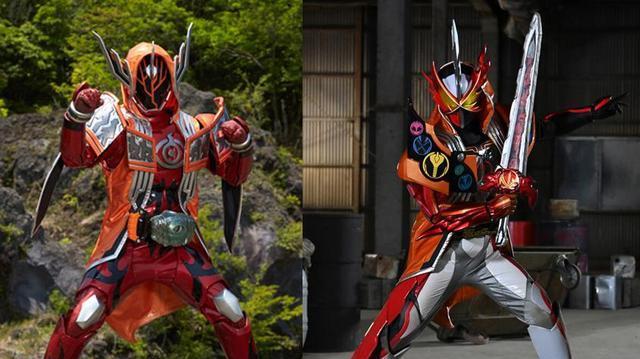 假面骑士圣刃感恩魂形态东大妈再拆皮套ghost达尔文形态凉了