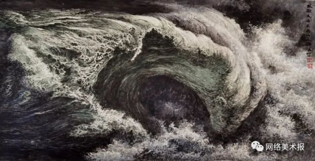 著名画家王焕波应邀参展中国画名家邀请展，庆祝建党100周年