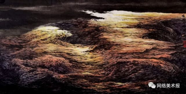 著名画家王焕波应邀参展中国画名家邀请展，庆祝建党100周年