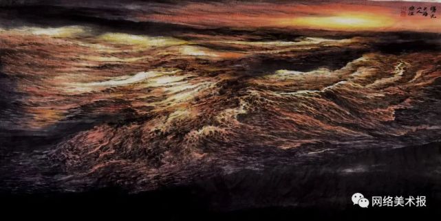 著名画家王焕波应邀参展中国画名家邀请展，庆祝建党100周年