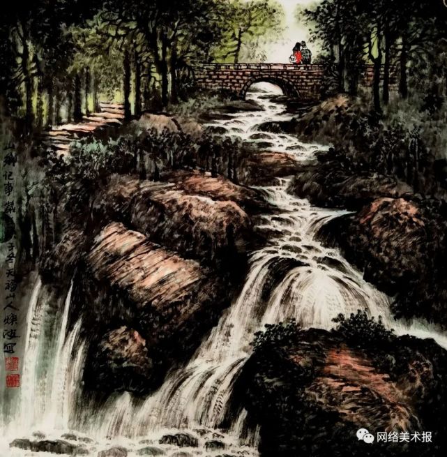 著名画家王焕波应邀参展中国画名家邀请展，庆祝建党100周年