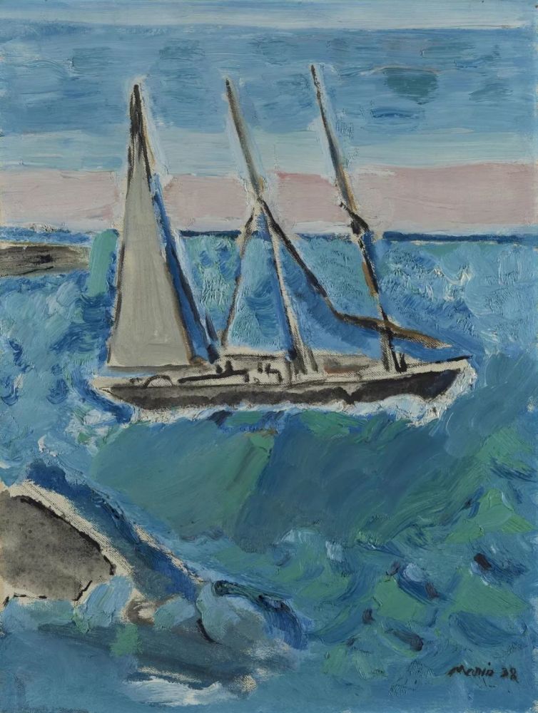 在那里,马林感受到自然的呼吸感,生活和创作同在.