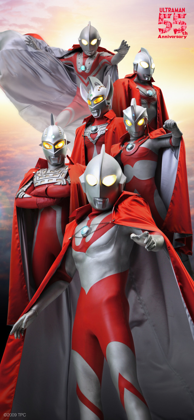 手机壁纸奥特曼系列55周年纪念一