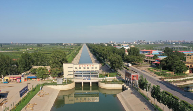 高清组图石津灌区春灌进入收官阶段