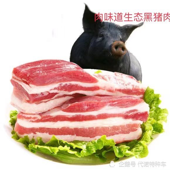 为什么都是黑猪肉口感不一样啊