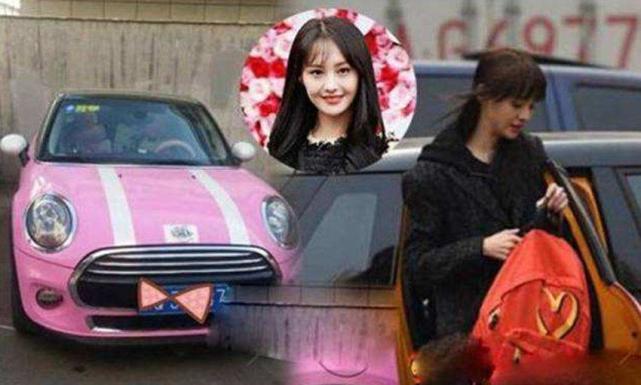 日赚208万的郑爽,座驾却出人意料的低调,有一点配不上她