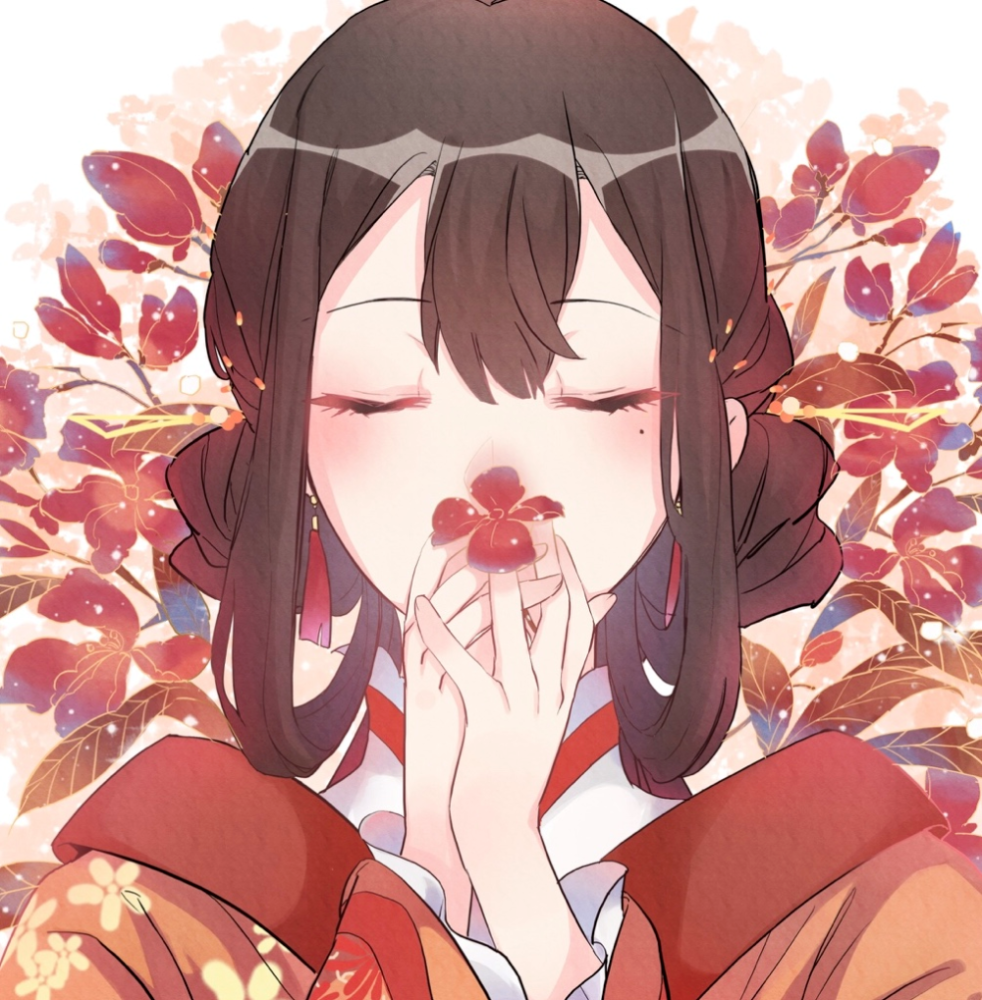 古风女生头像这是最甜的月份我没吃糖只是遇到了你