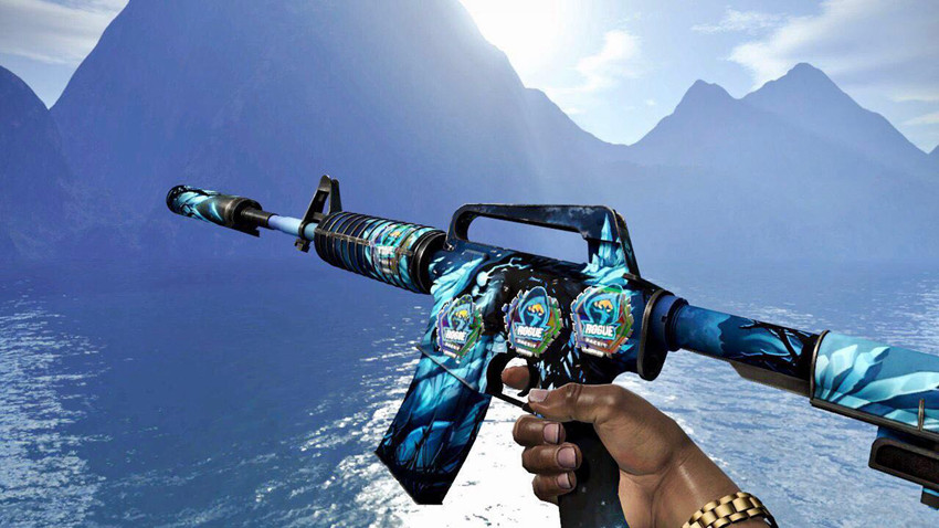 csgom4a1炫酷皮肤网友黑水若换个名字销量定翻倍