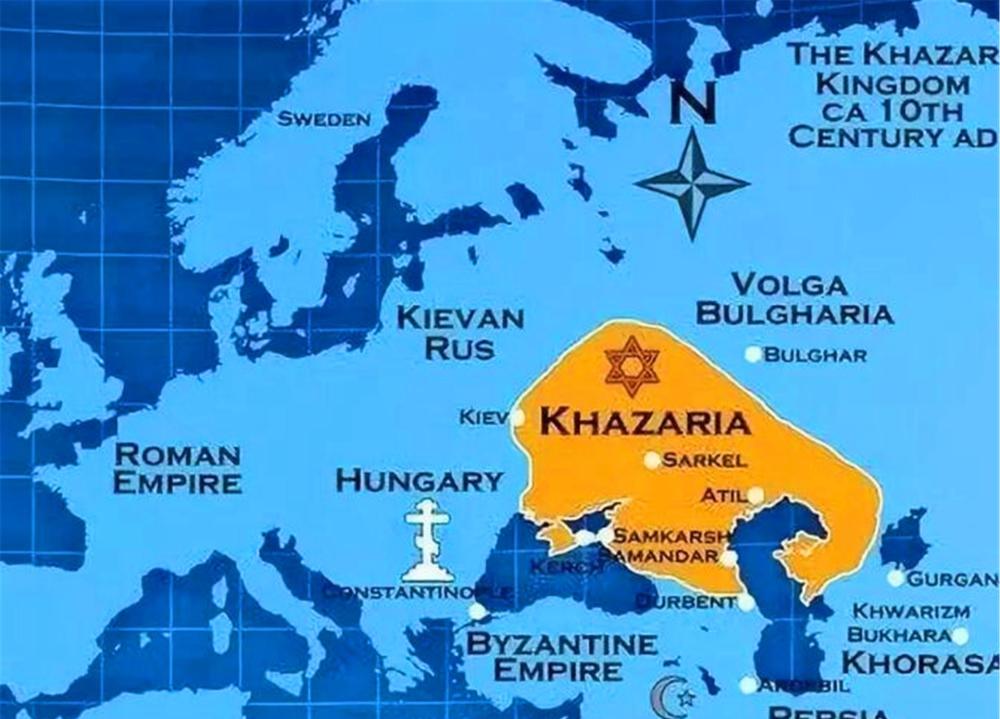 可萨帝国,第一个犹太人建立的帝国,如何在两大强权间求生?