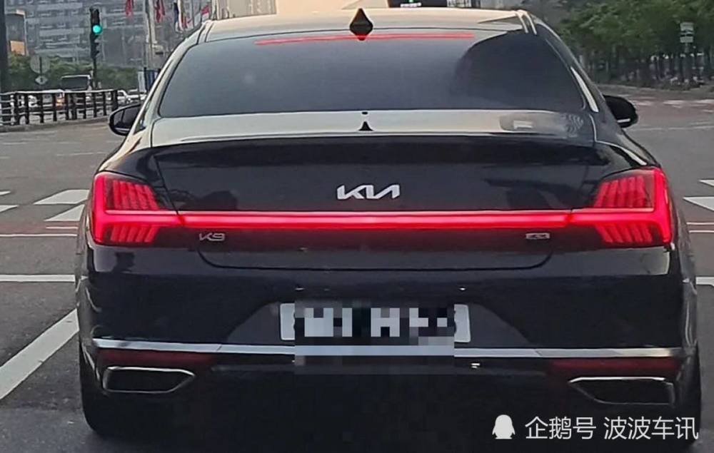 全新起亞k9無偽裝實車曝光 外觀很有高級感 中國熱點