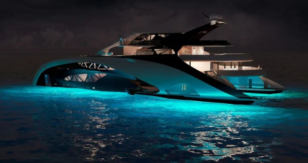未来星际风三体超级游艇ava概念设计