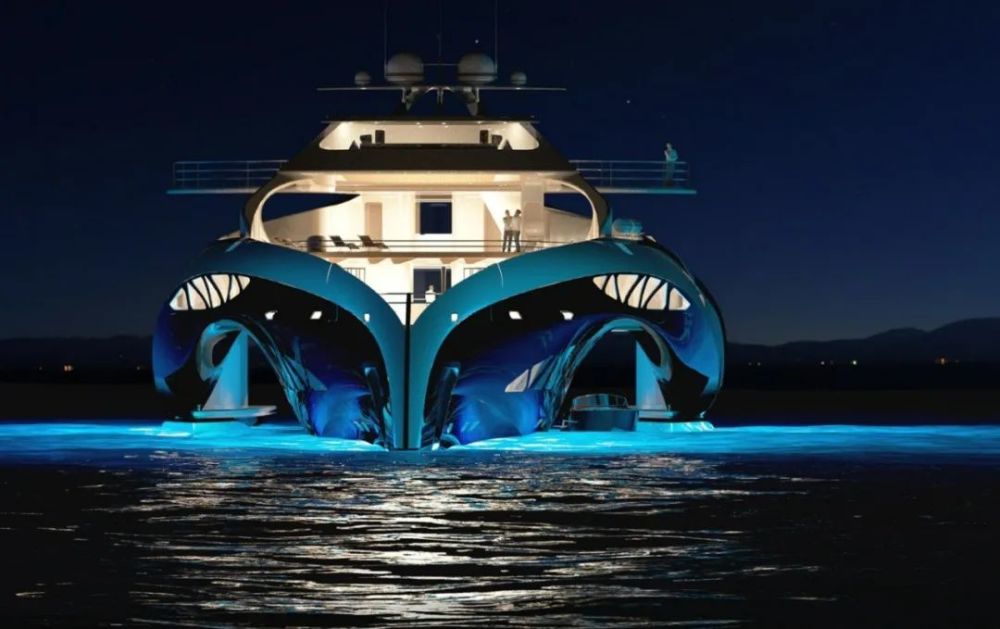 未来星际风三体超级游艇ava概念设计