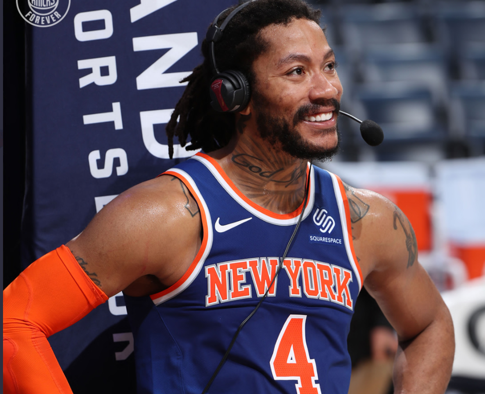 尼克斯近13战12胜罗斯成球队大腿近8战状态梦回巅峰