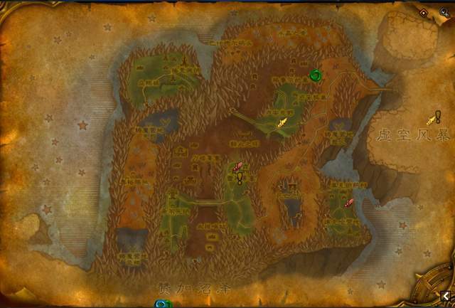 "刀锋山"顾名思义,在这地图中玩家们随处可见岩石在风化作用下形成的