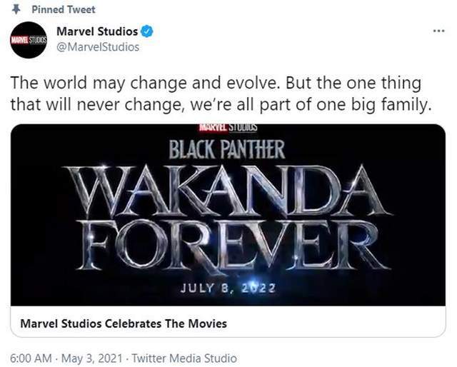 漫威剧透 黑豹2 定于22年7月8日发行 腾讯新闻