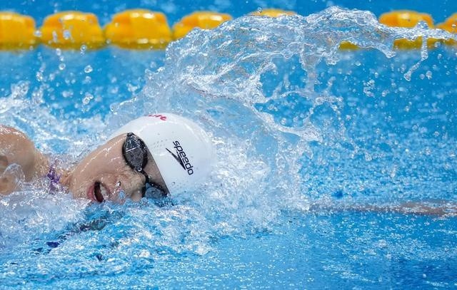 杨浚瑄打破女子200米自由泳亚洲纪录