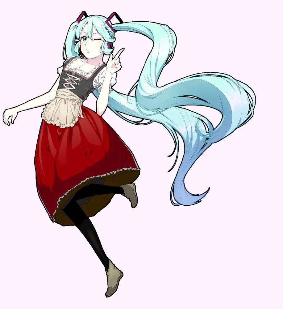 各国服饰的初音未来你喜欢哪个旗袍尽显霸气御姐范