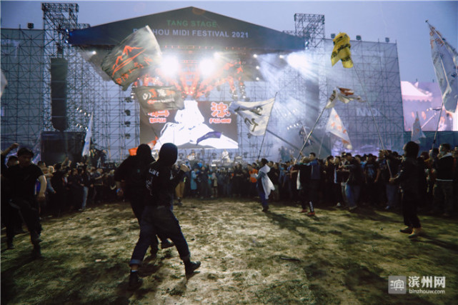 滨州迷笛音乐节嗨翻五一背后有这些人默默守护