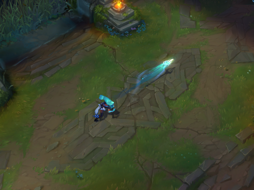 豹女q技能标枪对比dwg皮肤细节不错狮子星神很是迷人