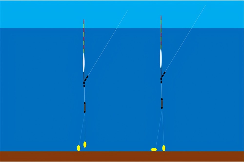 调三钓二目水下示意图图片