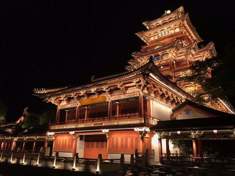 手可摘星辰的感觉在丽水莲都处州府城的应星楼得以实现