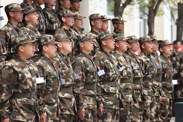 武警沈阳支队的青春之歌