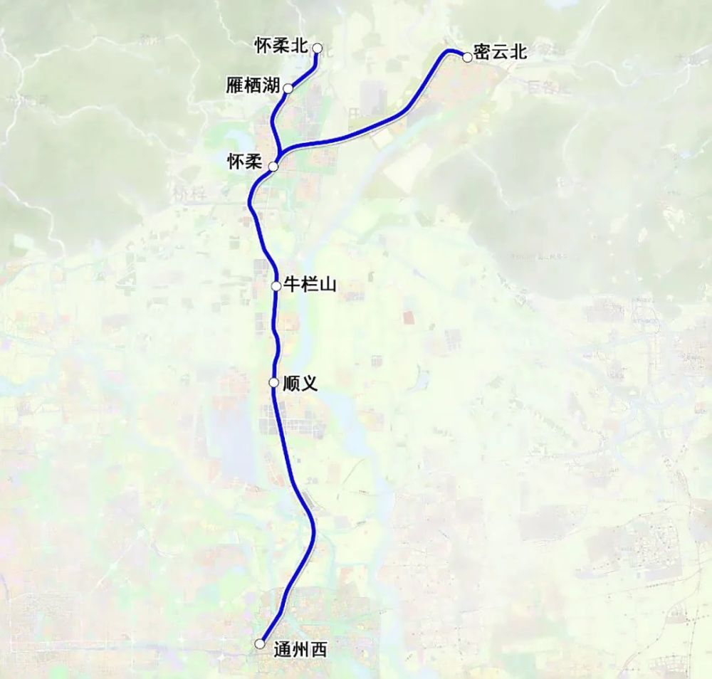 打卡市郊铁路钻地道赏花海坐着通密线畅游顺义