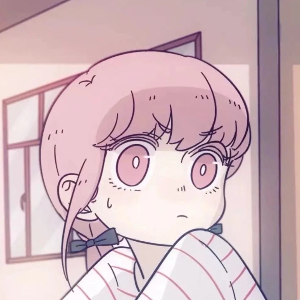 招桃花动漫温柔女生头像超可爱134