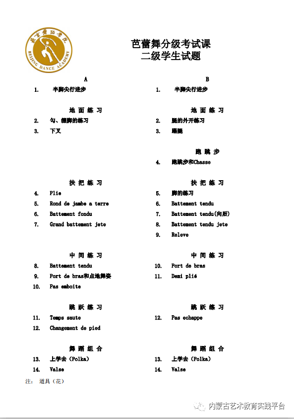 芭蕾培训教材,北舞芭蕾考级的教程是上世纪九十年代初由曲皓,尹佩芳