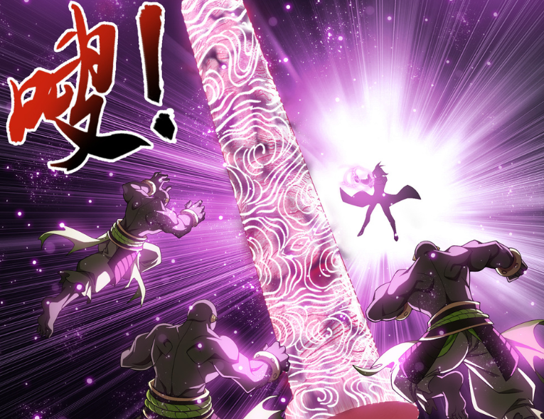 大须弥魔柱犹如金箍棒一般,刑灵战偶在它的面前显得有点渺小.