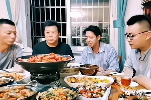 郭威北海舅舅首次露面和郭威一个模子刻出来网友直呼真像