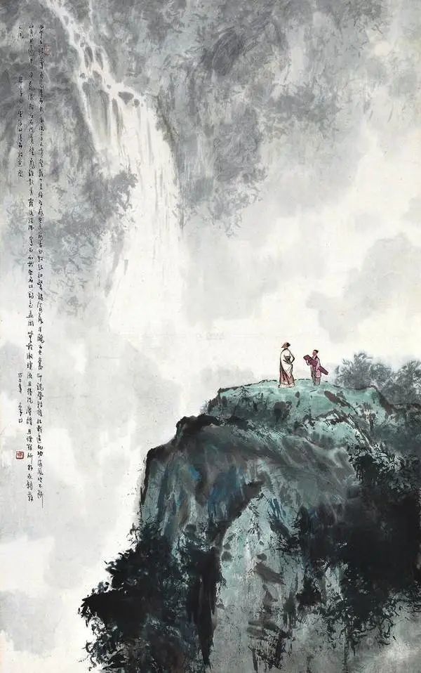 那是二百年后,一个文学大家,作为文坛大判官,他一锤定音:《戏徐凝瀑布