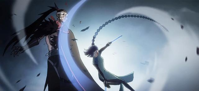 刺客伍六七:梅花十三击败暗影刺客黑鸟,在绝境中救下男主阿柒_腾讯