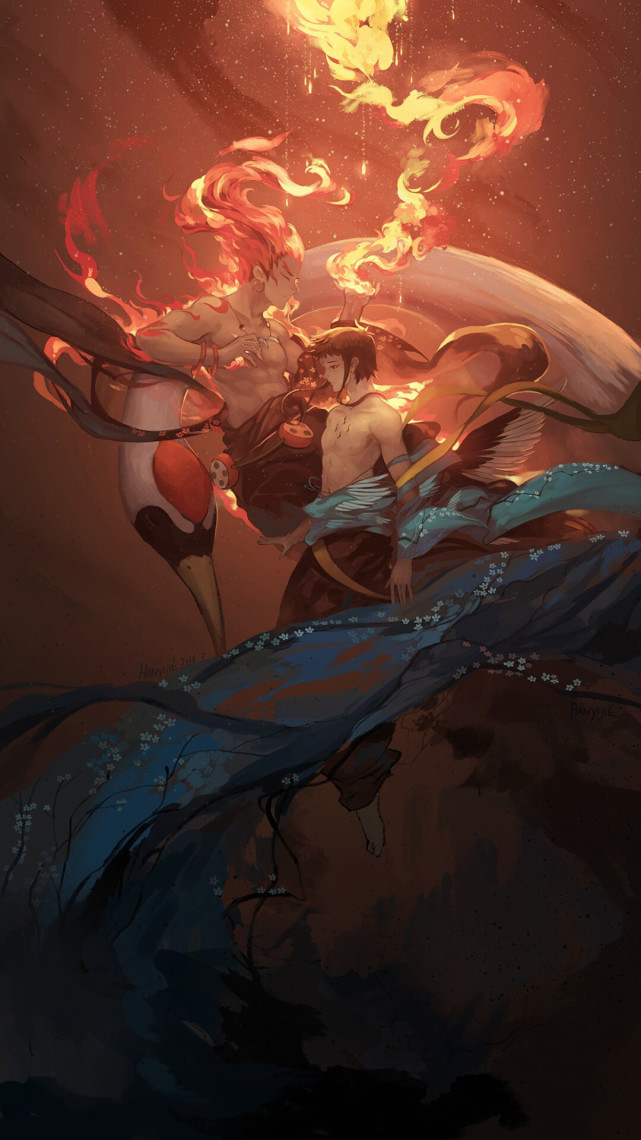 大鱼海棠插画|大鱼海棠