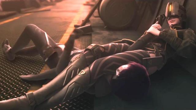 灵笼终章下飞雪和荷光者的美腿对踢两人的高抬腿也太诱人了