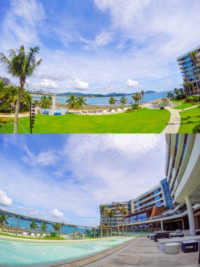 三亚|拥有绝美私人海滩的酒店梦幻海景教堂-三亚的海风呼呼