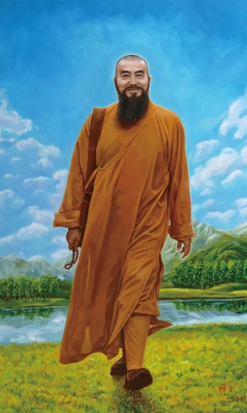 点亮艺术心灯开启智慧人生一石窟之美释禅雪油画作品展在广州展出