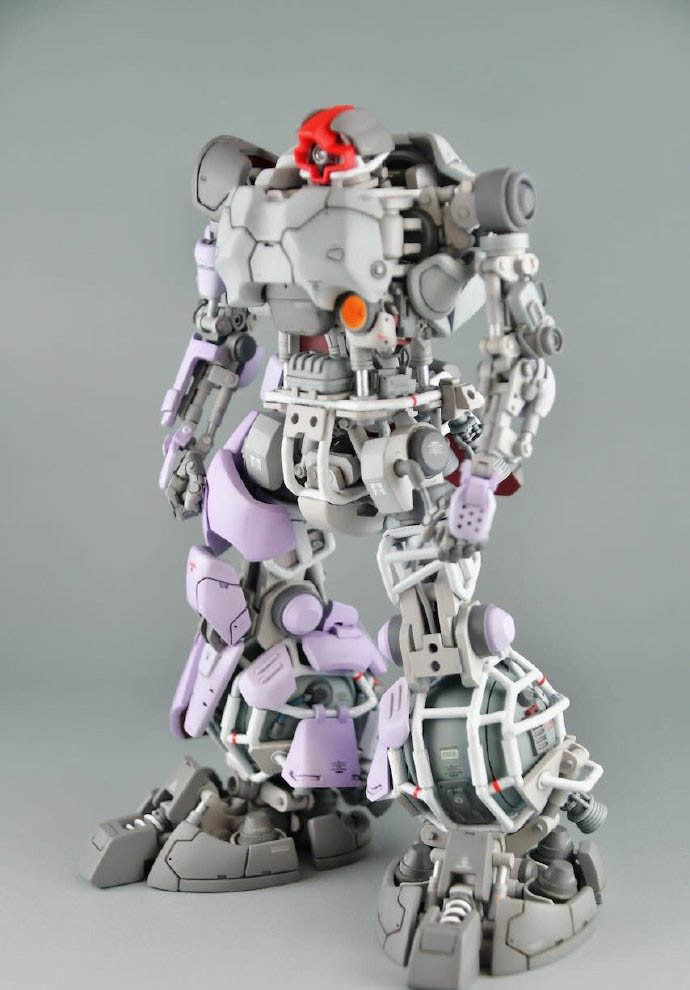 模玩控内构比外甲精彩镂空骨架设计高达系列大魔模型