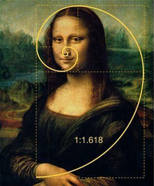 而在黄金分割率下,人们在观看这幅画时也会更加流畅舒适,这也是其没有