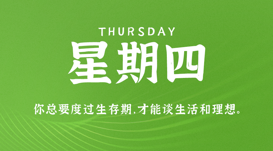 5月6日星期四在这里每天60秒读懂世界