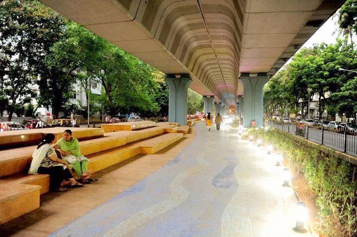 收集高架桥下空间设计