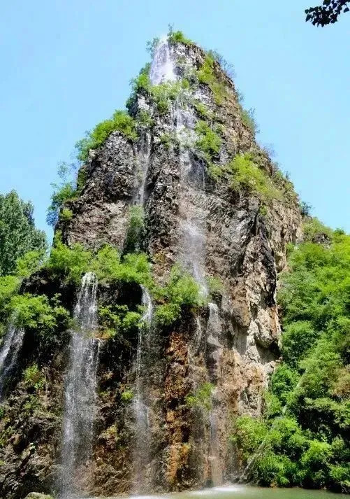 故里 顺平县内位于太行山东麓享水溪旅游度假区享水溪景区·enjoy