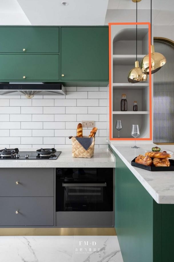 再装修一次,厨房不打柜子装壁龛,偷面积的一把好手,额外多1㎡_腾讯新