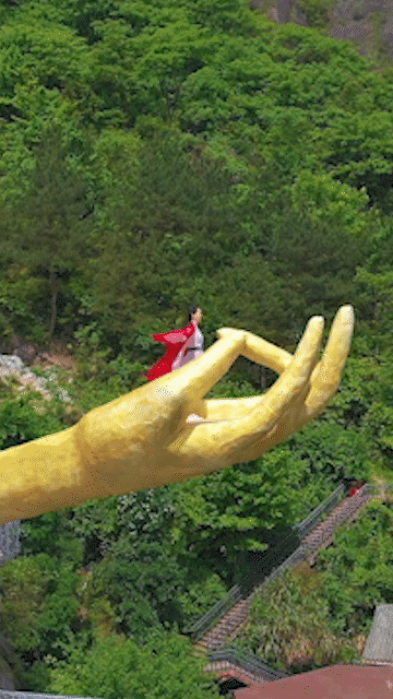 平江石牛寨悬崖佛手五一惊艳亮相新晋网红打卡点超震撼