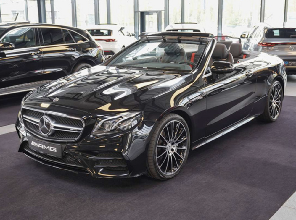 梅赛德斯-amg e53敞篷版实拍图曝光 搭载3.0t发动机