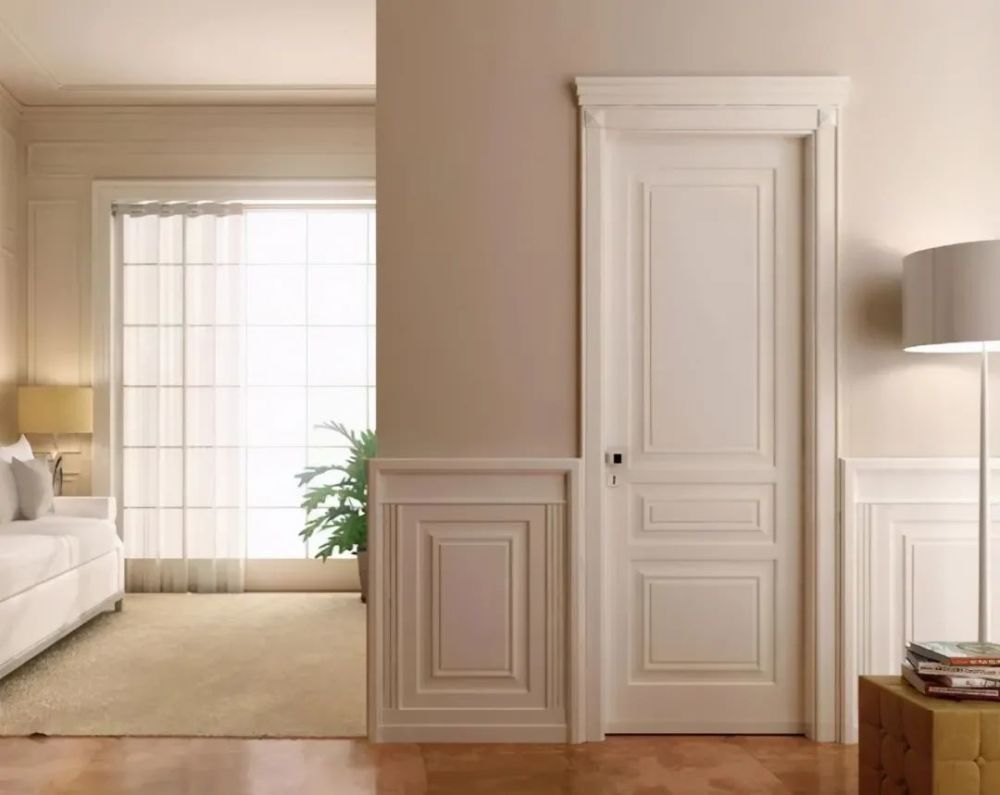 根据颜色选择1)黑白百搭△白色△黑色黑色和白色属于百搭的颜色,门套