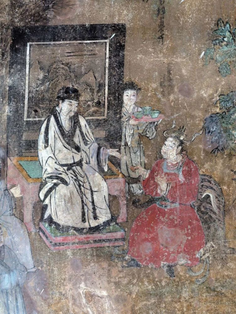 1320年,职业画师朱好古及其门人受到邀约,前往永乐宫绘制壁画.