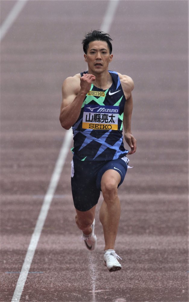 日本已有萨尼布朗,桐生祥秀,小池祐贵三人获得奥运门票,山县亮太本场