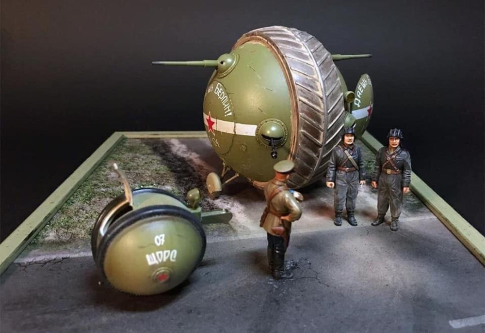 成功复原苏联"球形坦克",会量产吗?_腾讯新闻