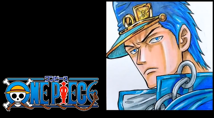 海贼王而这个版本的承太郎,则是有点二柱子的味道,就是这个头发,不